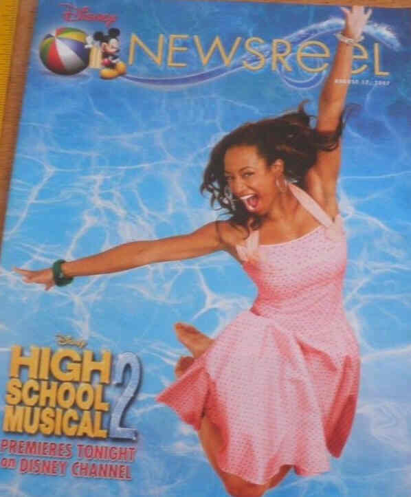 DISNEY NEWSREEL magazine side cover 17 August 2007