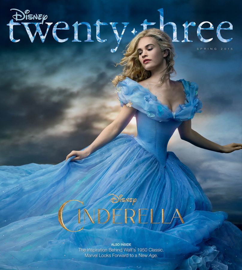 DISNEY TWENTY-THREE magazine side cover Spring 2015
