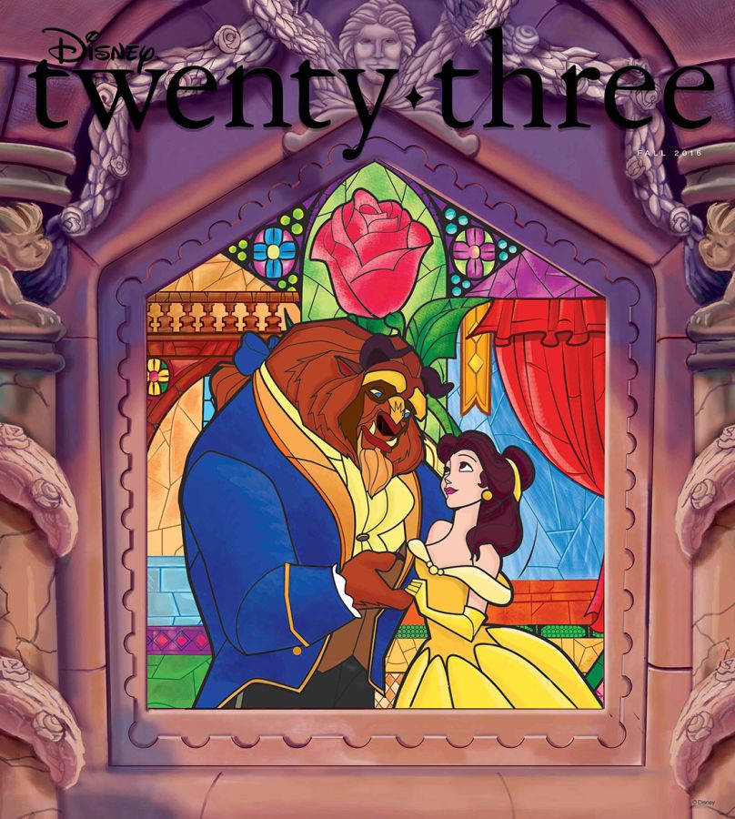 DISNEY TWENTY-THREE magazine side cover Fall 2016