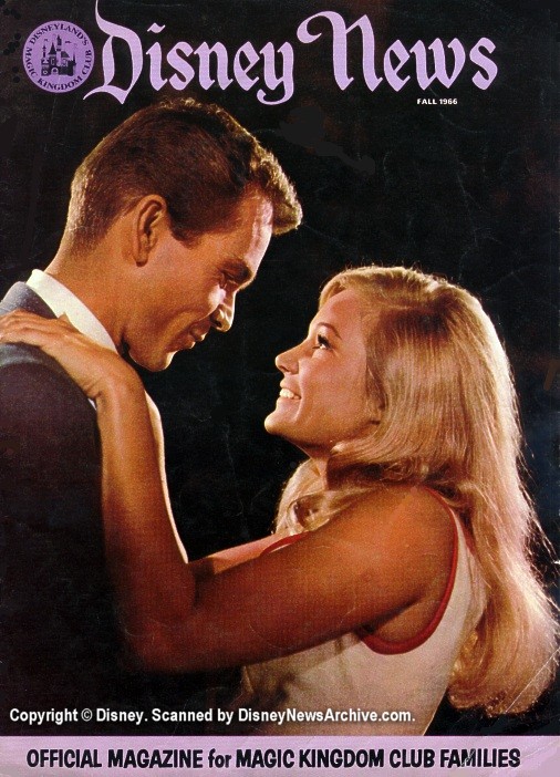 DISNEY magazine side cover Fall 1966