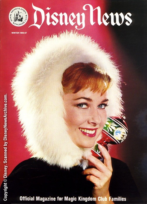 DISNEY magazine side cover Winter 1966