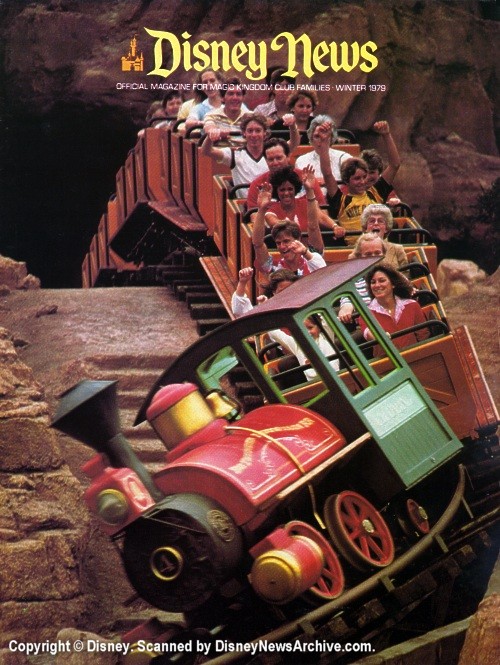 DISNEY magazine side cover Winter 1979