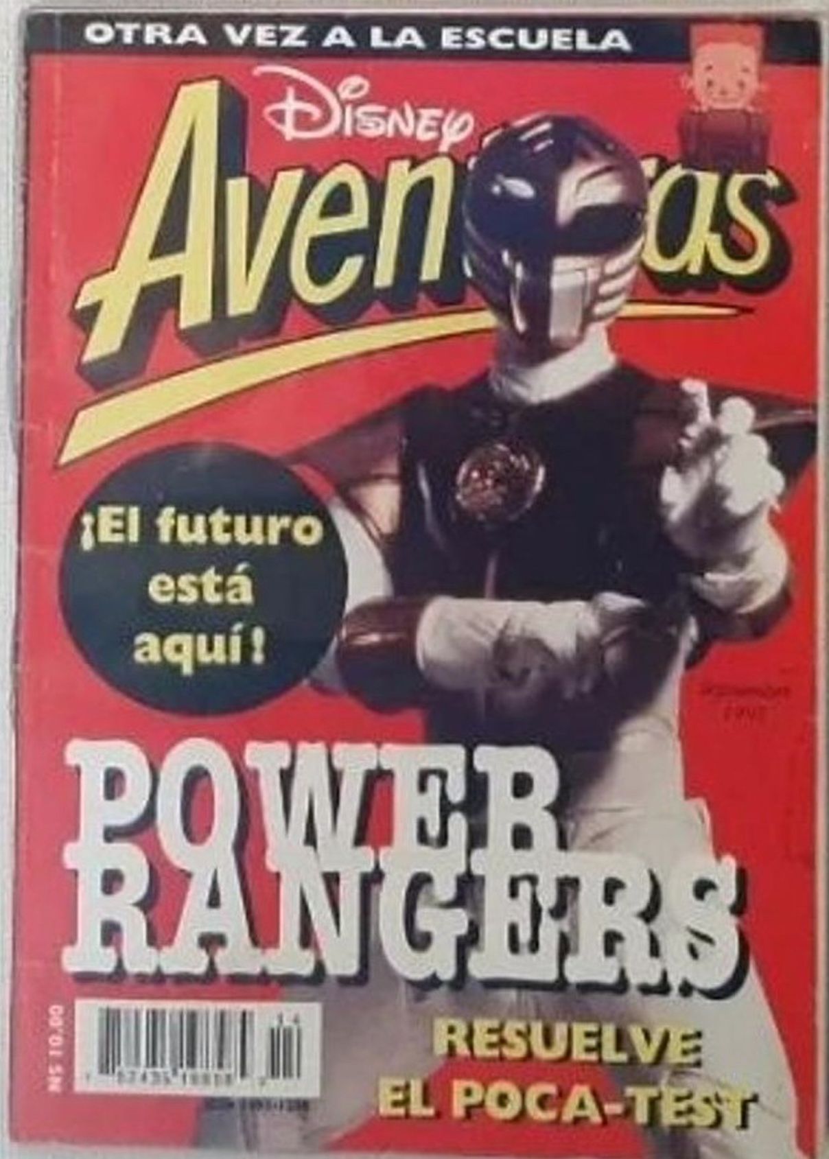 DISNEY AVENTURAS magazine side cover Issue 14  Vol 1 No  14   1995