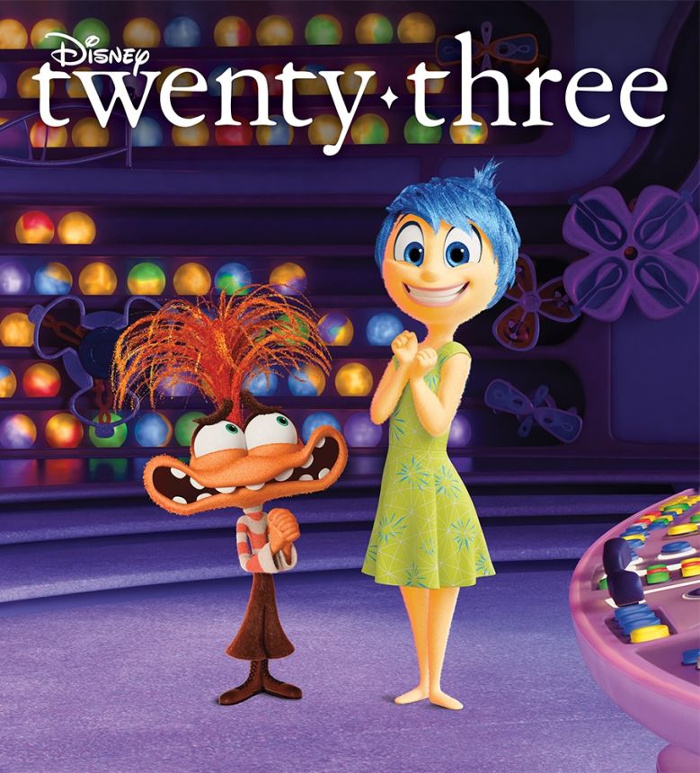 DISNEY TWENTY-THREE magazine side cover Summer 2024