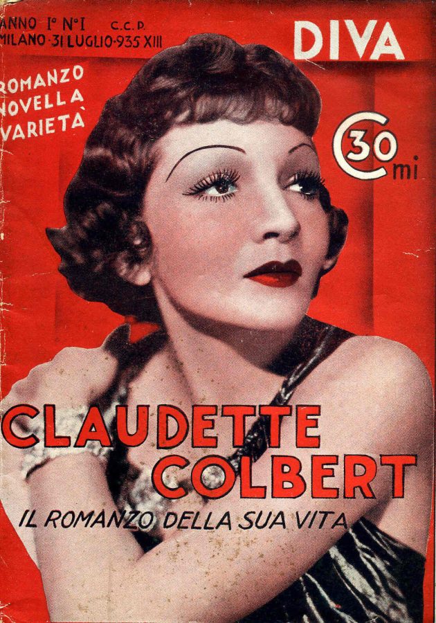 DIVA magazine side cover Issue 1 31 July 1935