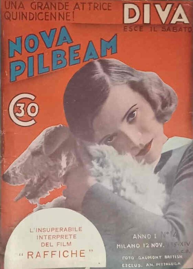 DIVA magazine side cover Issue 14 12 November 1935