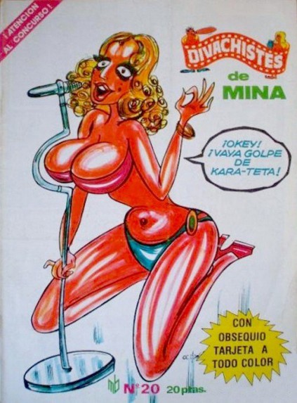 DIVACHISTES magazine side cover Issue 20   1976
