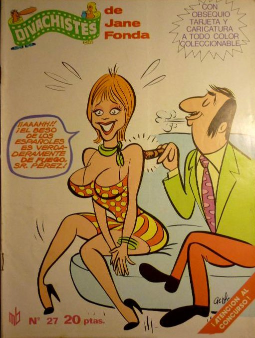 DIVACHISTES magazine side cover Issue 27   1976
