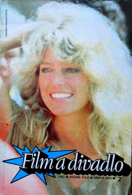 FILM A DIVADLO magazine side cover Issue 2  1982