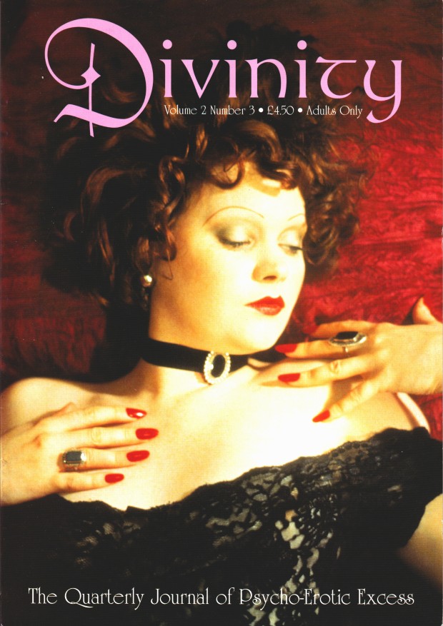 DIVINITY magazine side cover Issue 7  Vol 2 # 3  1994