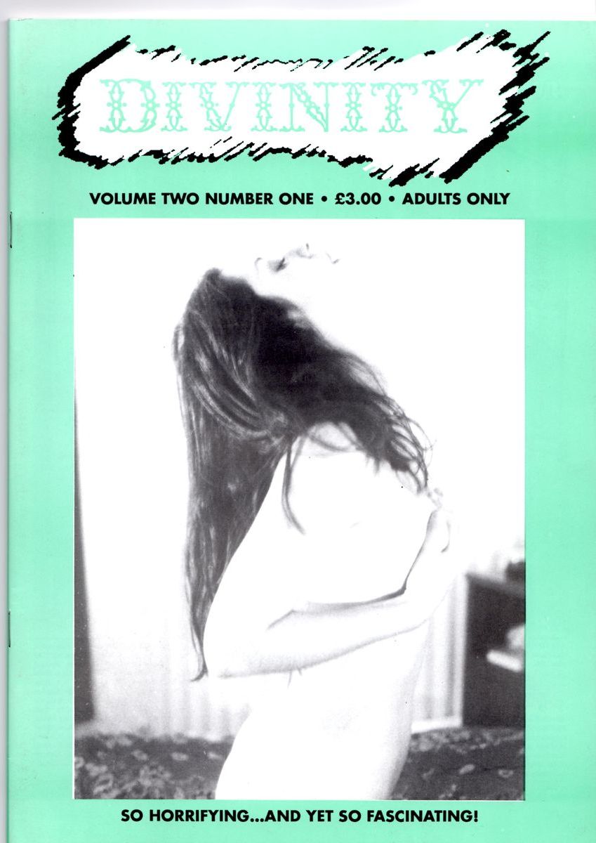 DIVINITY magazine side cover Issue 5  Vol 2 # 1 Spring 1993