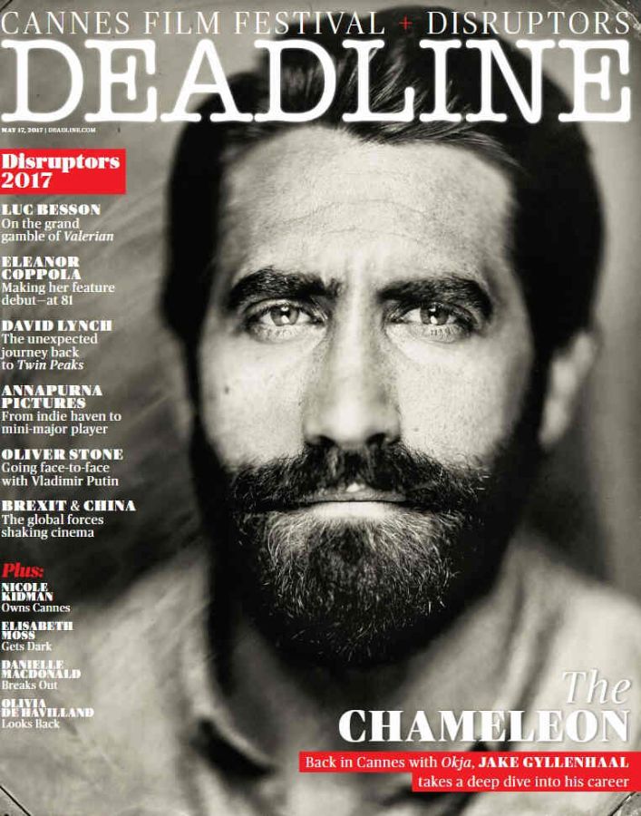 DEADLINE HOLLYWOOD magazine side cover 17 May 2017