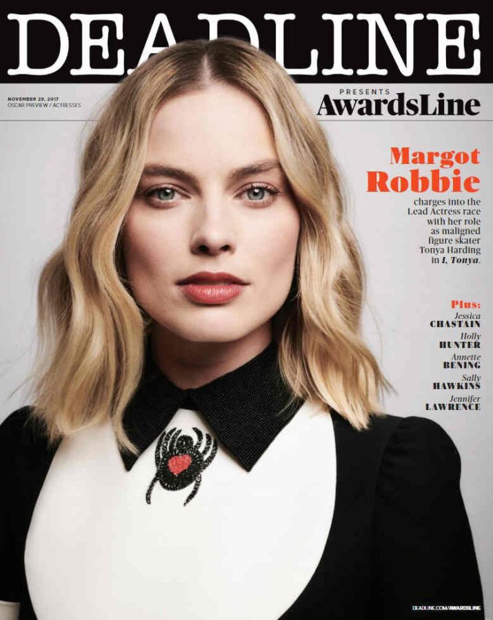 DEADLINE HOLLYWOOD magazine side cover 29 November 2017