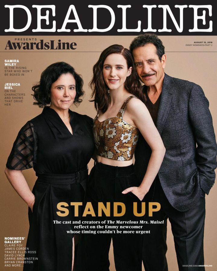 DEADLINE HOLLYWOOD magazine side cover 15 August 2018
