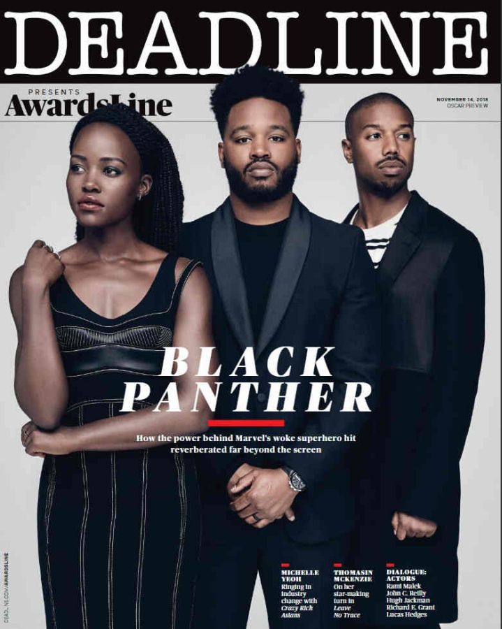 DEADLINE HOLLYWOOD magazine side cover 14 November 2018