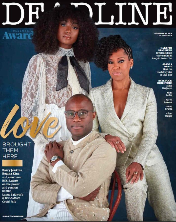 DEADLINE HOLLYWOOD magazine side cover 12 December 2018