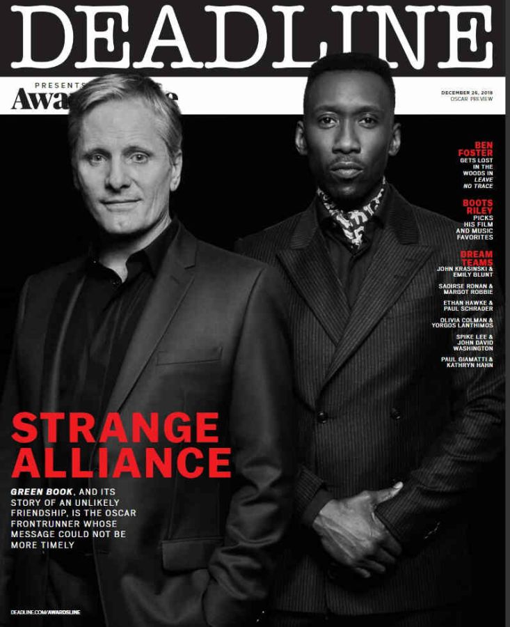 DEADLINE HOLLYWOOD magazine side cover 26 December 2018