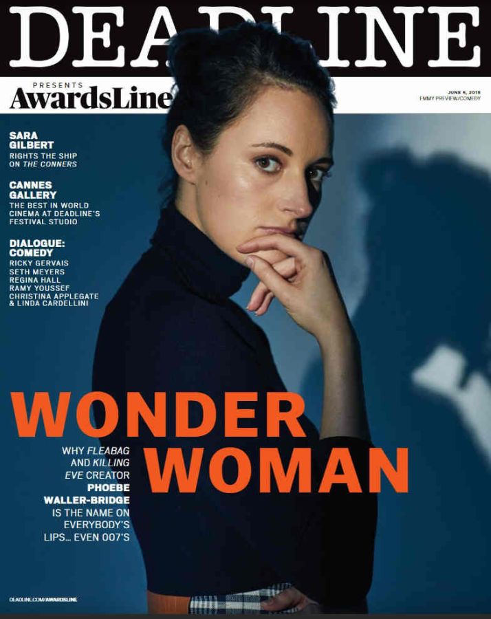 DEADLINE HOLLYWOOD magazine side cover 5 June 2019
