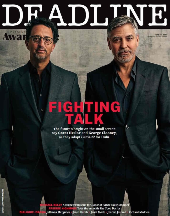 DEADLINE HOLLYWOOD magazine side cover 12 June 2019