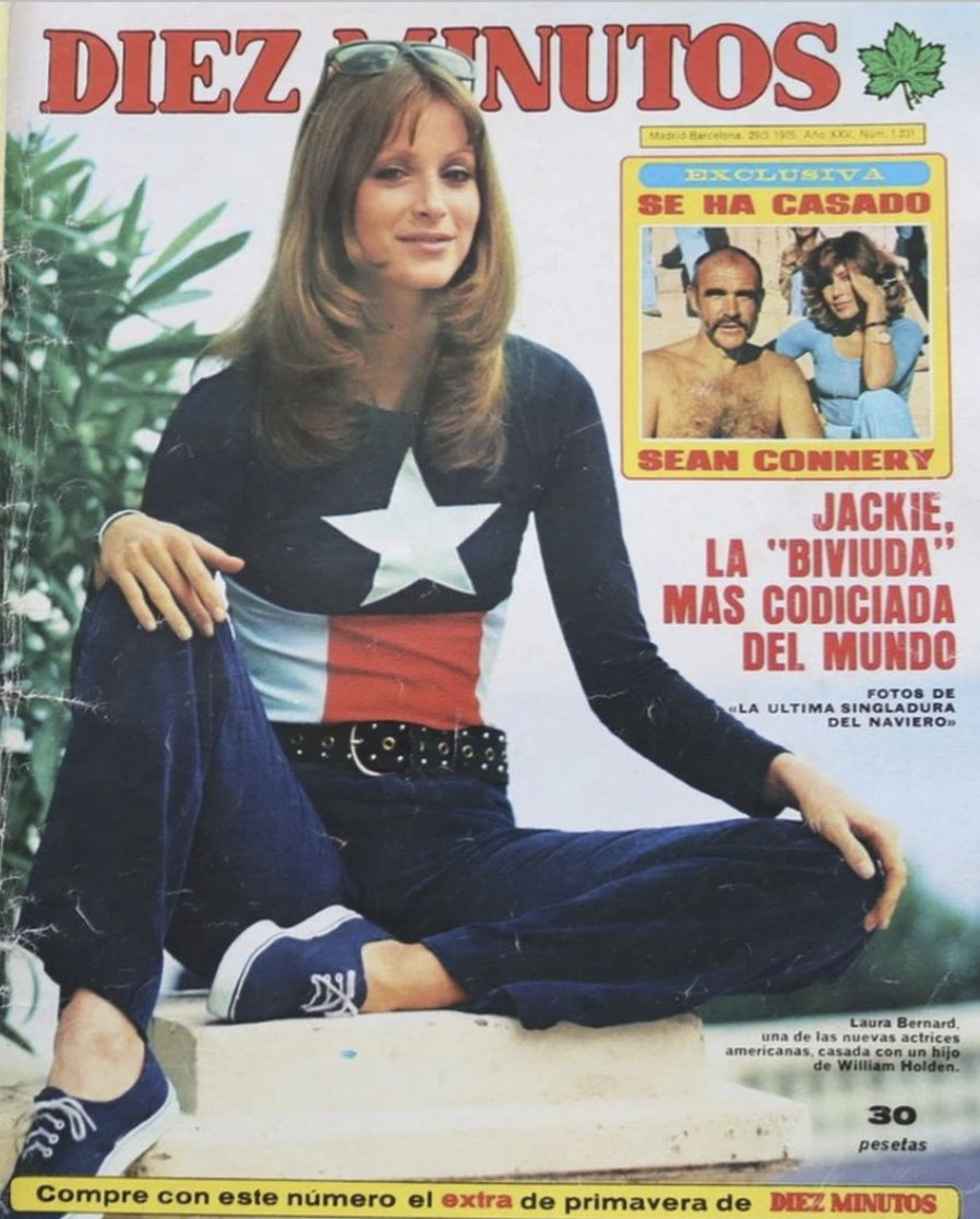 DIEZ MINUTOS magazine side cover Issue 1231 29 March 1975