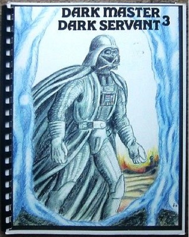 DARK MASTER DARK SERVANT magazine side cover Issue 3  1999