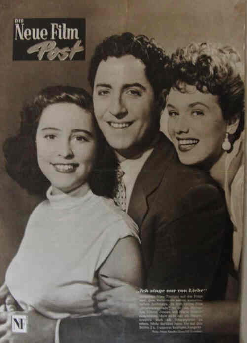 NEUE FILM POST magazine side cover Issue 2  1953