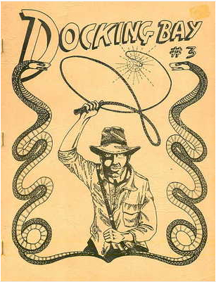 DOCKING BAY magazine side cover Issue 3 October 1982