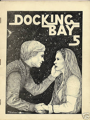 DOCKING BAY magazine side cover Issue 5 May 1984