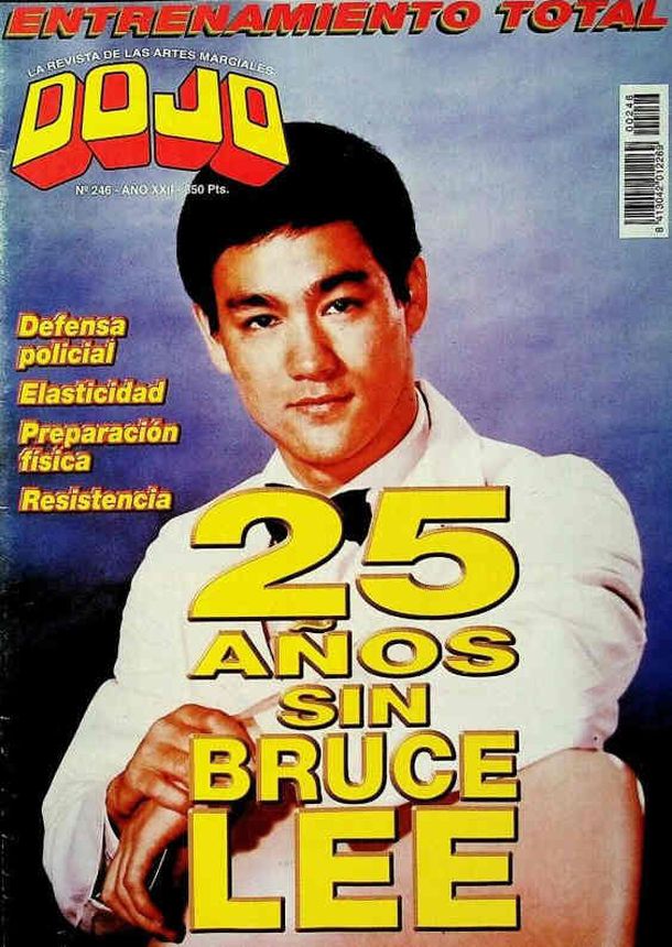 DOJO magazine side cover Issue 246   