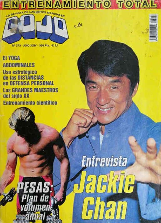 DOJO magazine side cover Issue 273   