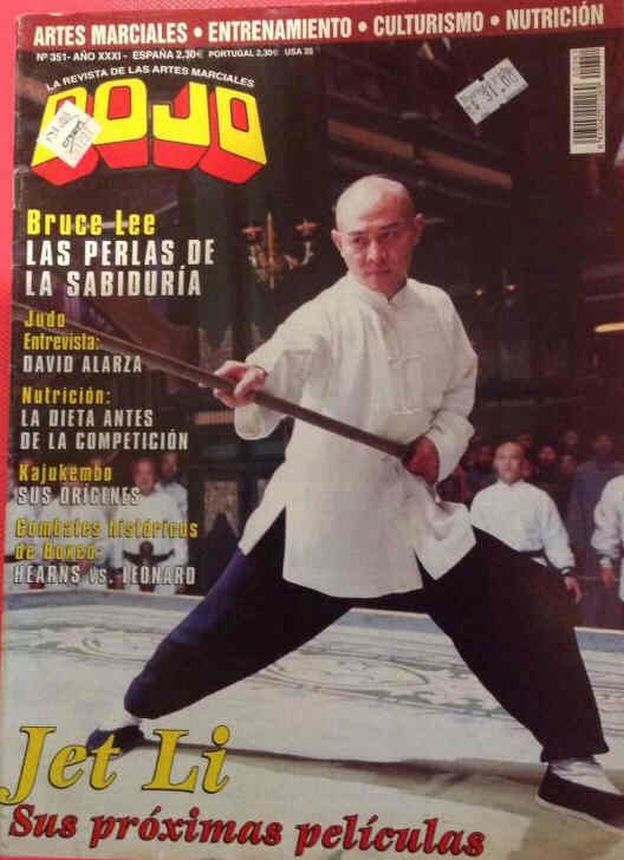 DOJO magazine side cover Issue 351   