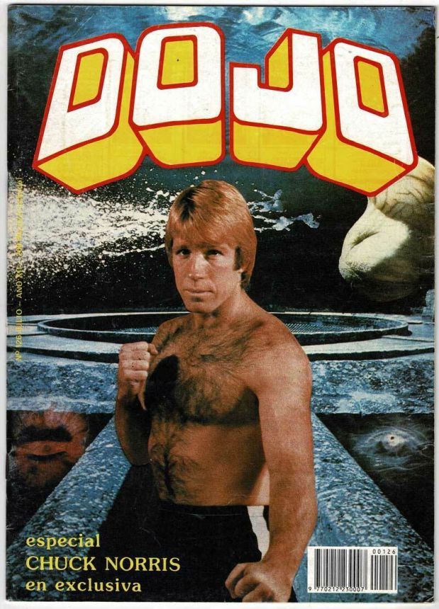 DOJO magazine side cover Issue 126  July 1988