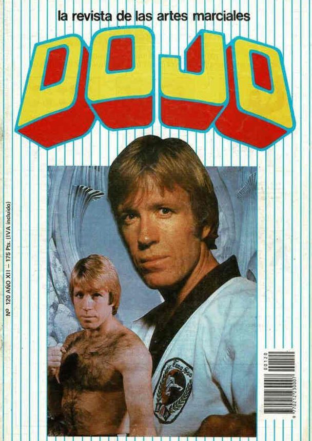 DOJO magazine side cover Issue 120   1988