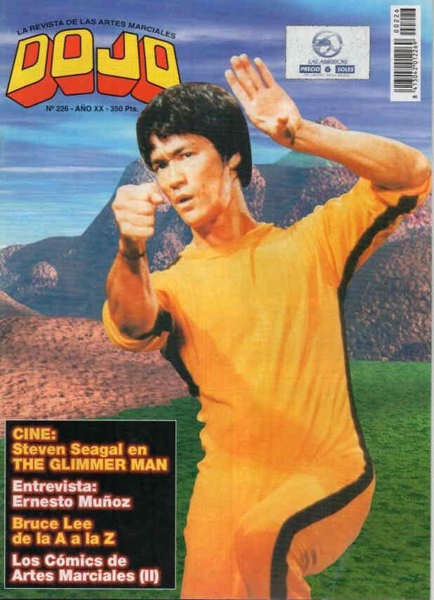 DOJO magazine side cover Issue 226  October 1996
