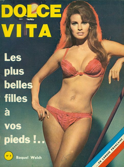 DOLCE VITA magazine side cover Issue 5  1968