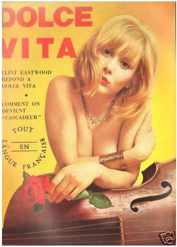 DOLCE VITA magazine side cover Issue 14 January 1969