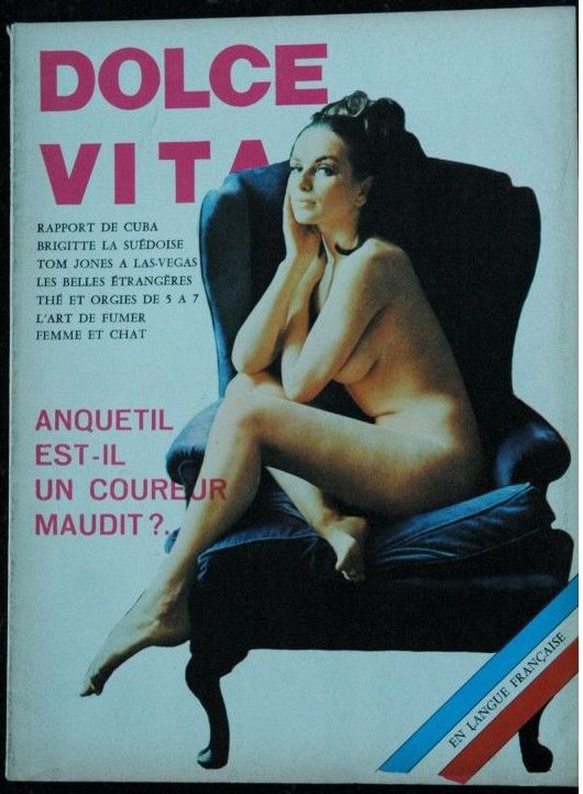 DOLCE VITA magazine side cover Issue 12  October 1968