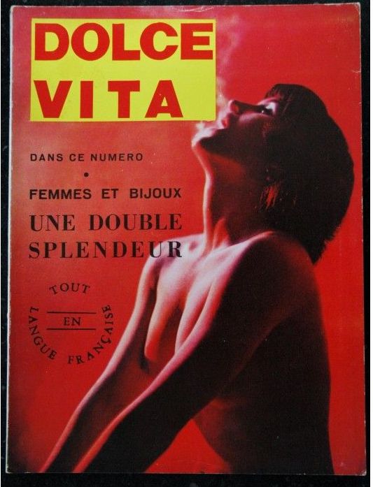 DOLCE VITA magazine side cover Issue 15  March 1969