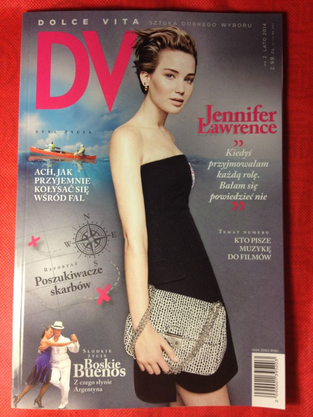 DOLCE VITA POLAND magazine side cover Issue 2 Summer 2014