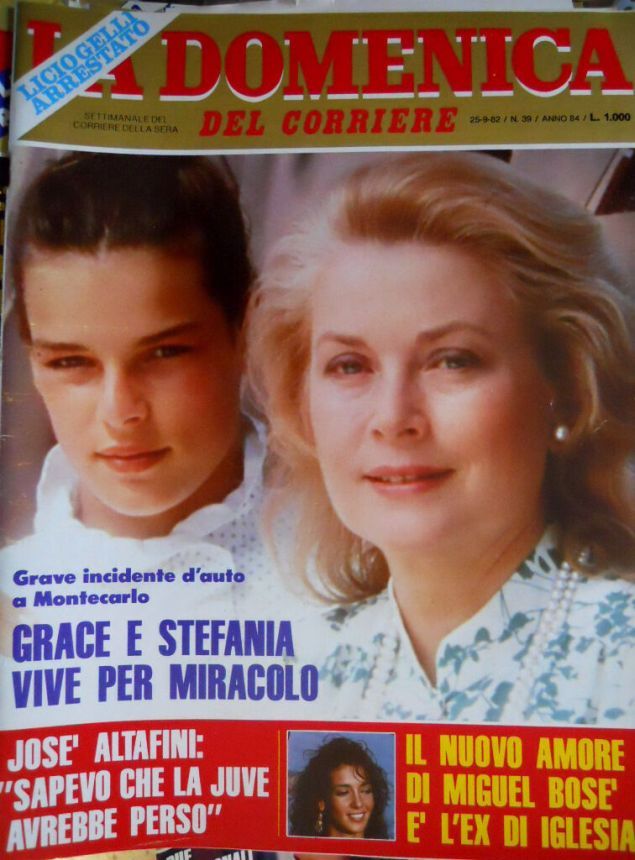 DOMENICA DEL CORRIERE magazine side cover Issue 39 25 September 1982