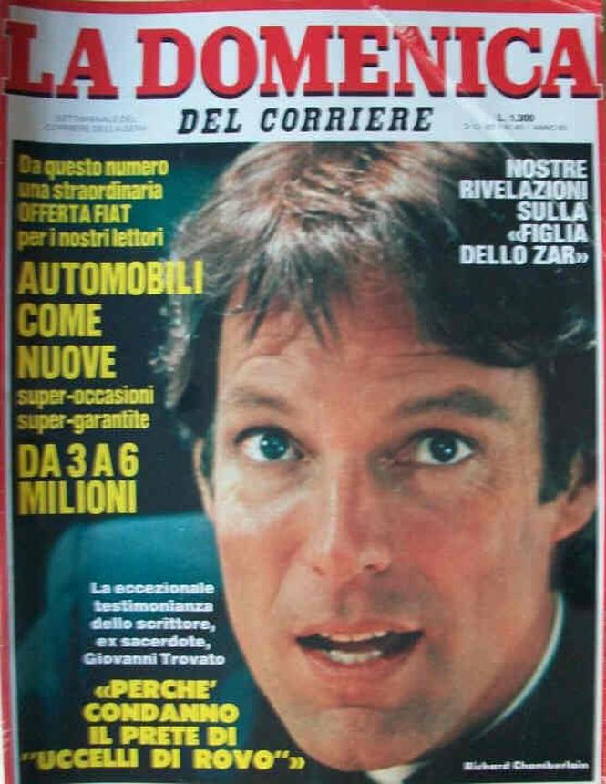 DOMENICA DEL CORRIERE magazine side cover Issue 49 3 December 1983
