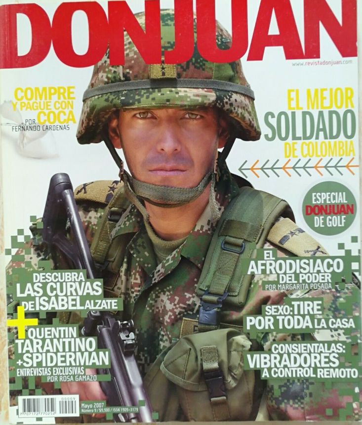 DON JUAN magazine side cover Issue 9  May 2007