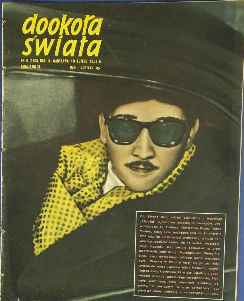 DOOKOTA SWIATA magazine side cover Issue 6(163) 10 February 1957
