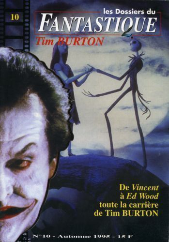 DOSSIERS DU FANTASTIQUE | LES magazine side cover Issue 10 Autumn 1995