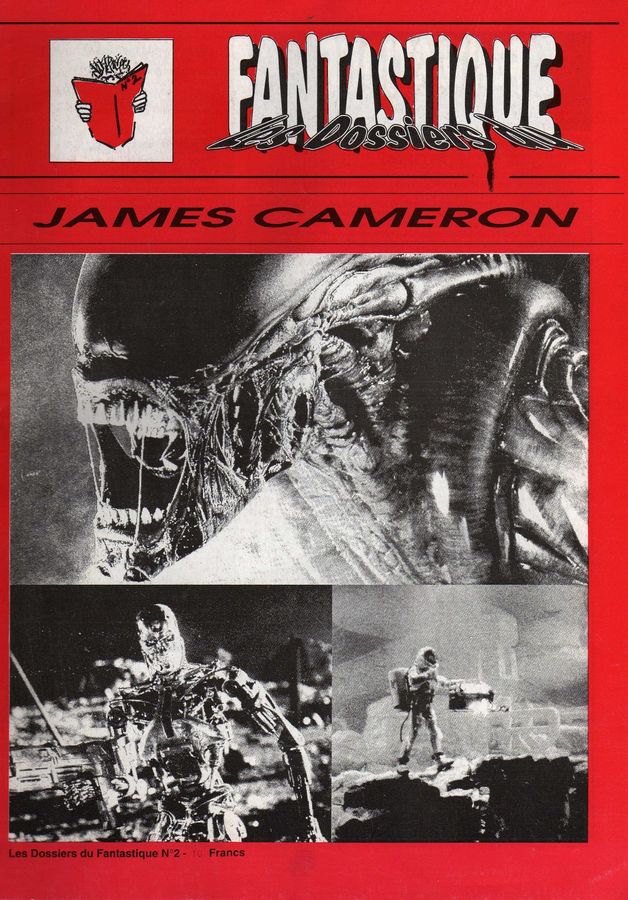 DOSSIERS DU FANTASTIQUE | LES magazine side cover Issue 2 June 1993