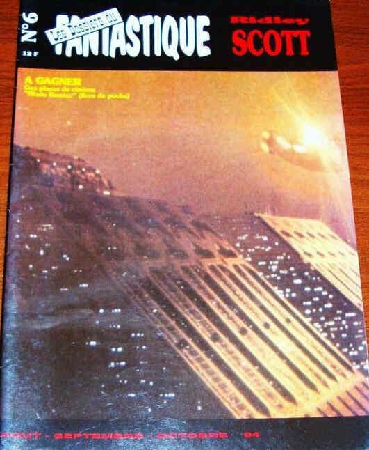 DOSSIERS DU FANTASTIQUE | LES magazine side cover Issue 6 August/September/October 1994