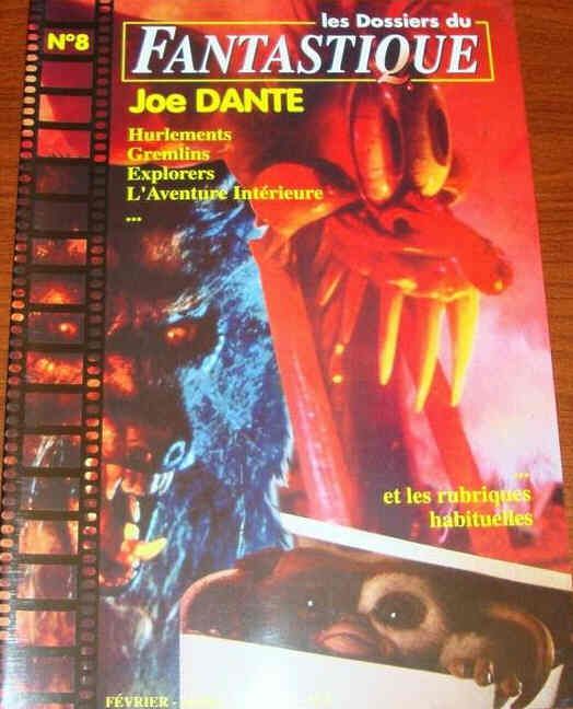 DOSSIERS DU FANTASTIQUE | LES magazine side cover Issue 8 February/March/April 1995