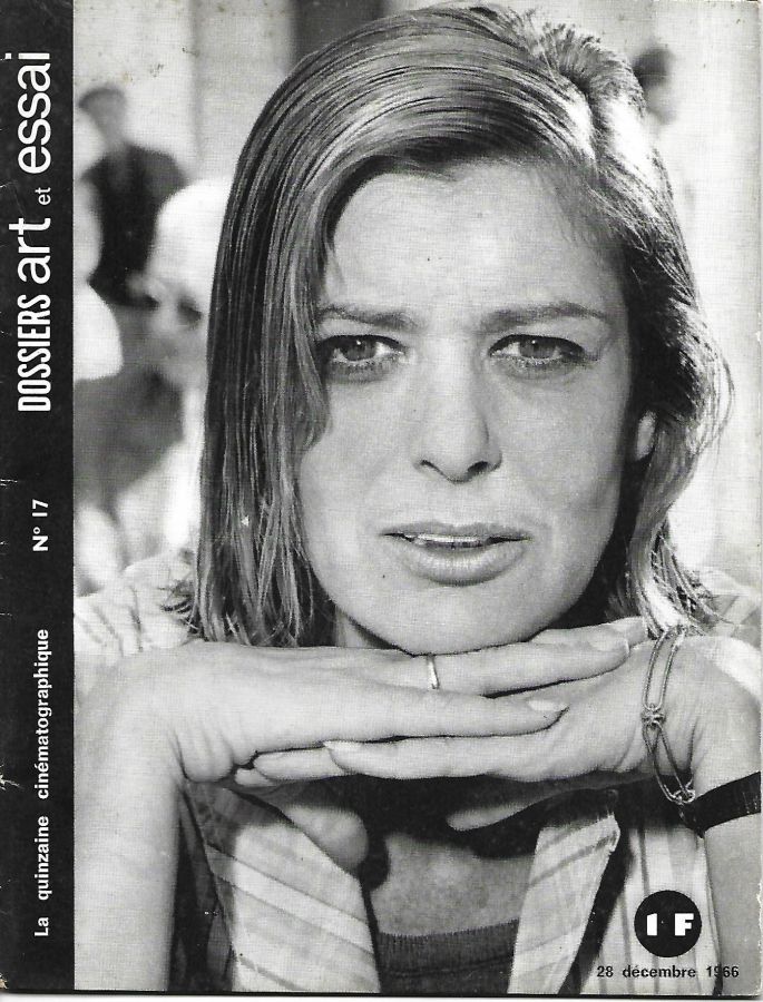 DOSSIERS ART ET ESSAI magazine side cover Issue 17 28 December 1966