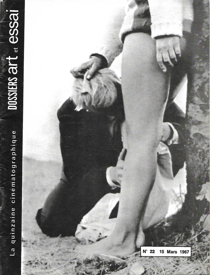 DOSSIERS ART ET ESSAI magazine side cover Issue 22 15 March 1967