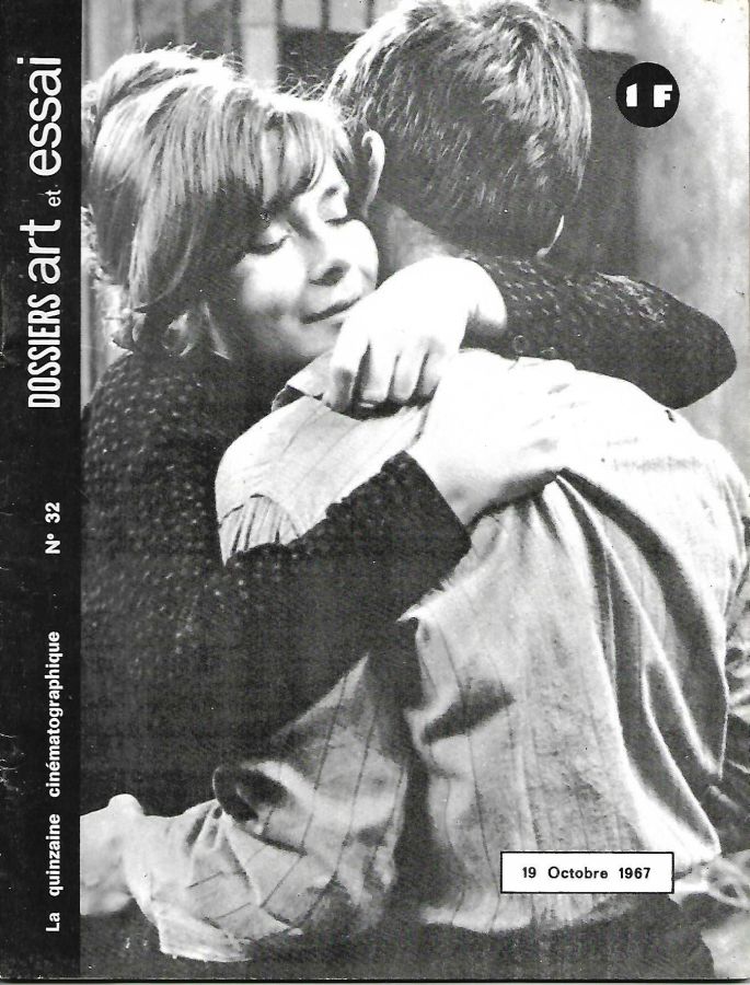 DOSSIERS ART ET ESSAI magazine side cover Issue 32 19 October 1967